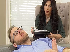 Gorgeous Tranny Doctor Gives Patient Huge Dick Therapy – Joel Someone And Ariel Demure